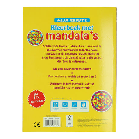 Gana Holanda mi primer libro para colorear con mandalas