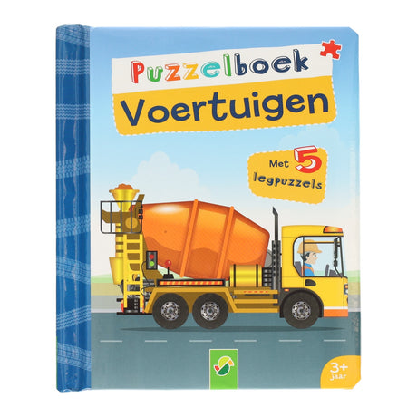 Gana vehículos del libro de rompecabezas Holland - 5 rompecabezas