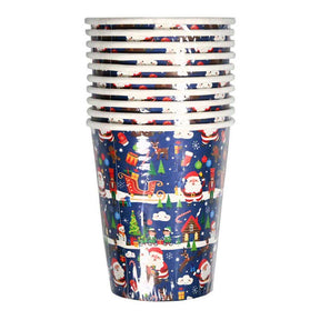 Vasos de papel Wins Holland Navidad - 10 uds.