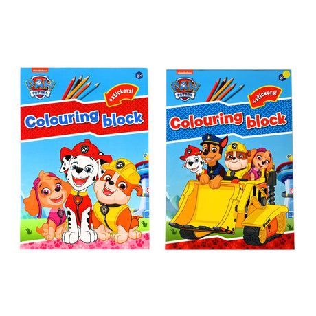 Gana la Patrulla Canina con bloques de colores de Holanda - 3 años.