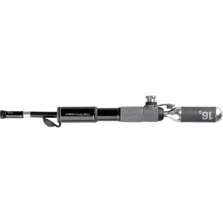 Topeak mini bomba híbrida cohete HP mini negro