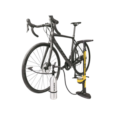 Bomba de piso de topeak Tubi Booster x