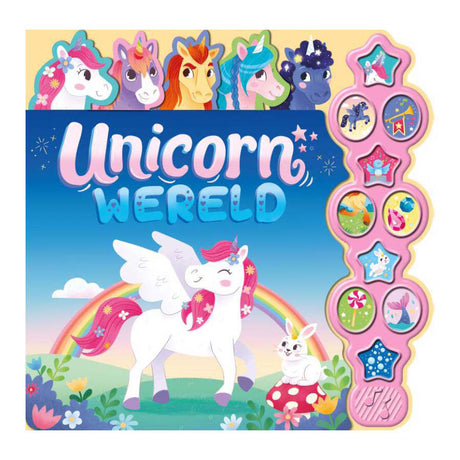 Rebo editores mundo unicornio - libro de 10 sonidos