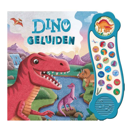 Libro de sonidos de dinosaurios de Rebo Publishers - 18 sonidos