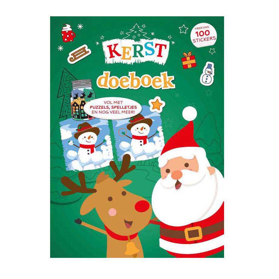Libro de actividades navideñas de editoriales rebo