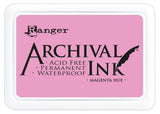 Ranger ink ranger • almohadilla de tinta de archivo tono magenta