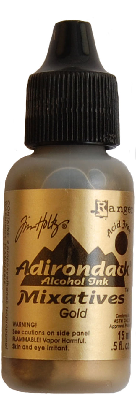 Ranger ink ranger • tim holtz mezclas de tinta con alcohol adirondack oro 15 ml