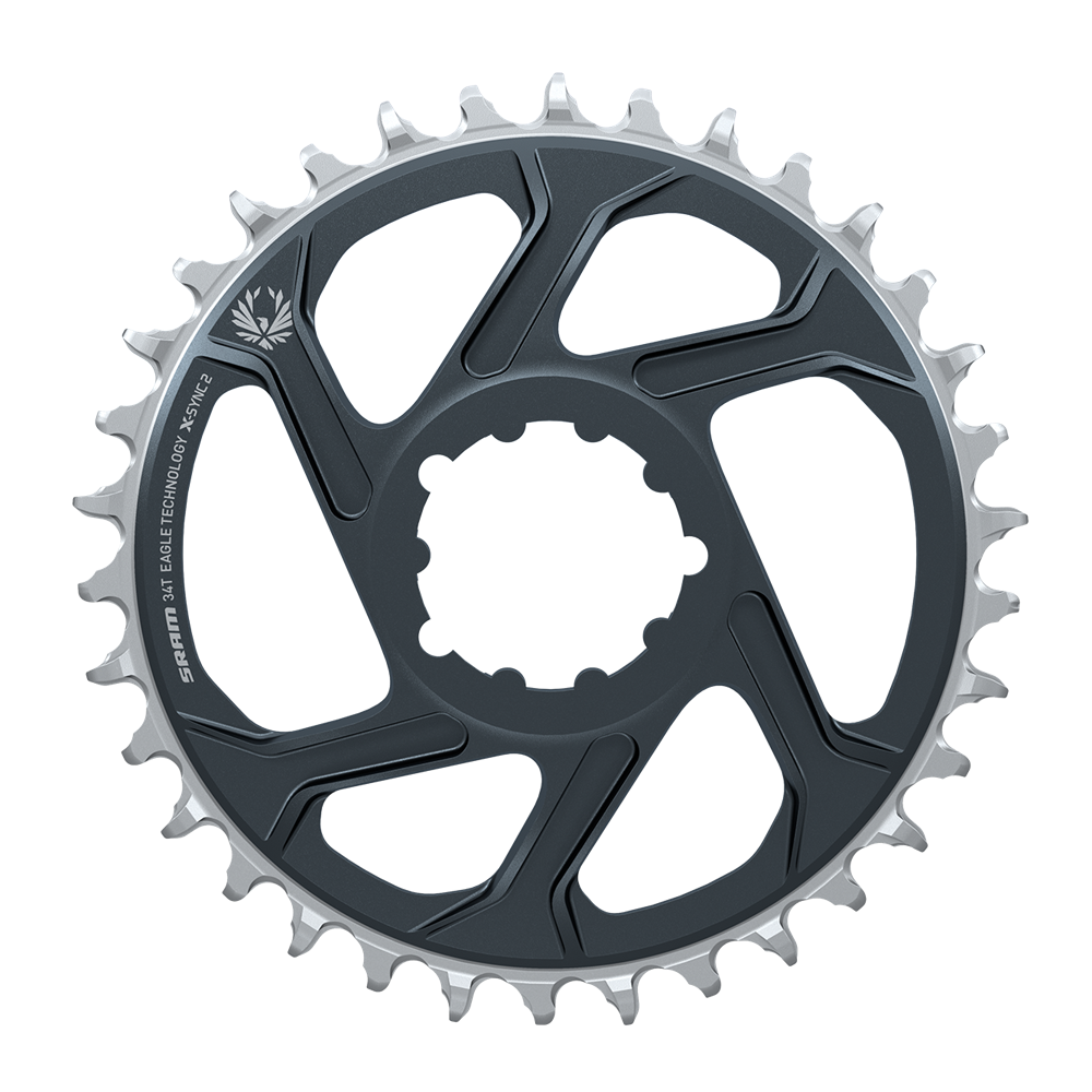 Piñón sram 34d x-sync eagle dm 3mm offset gx eagle gris lunar