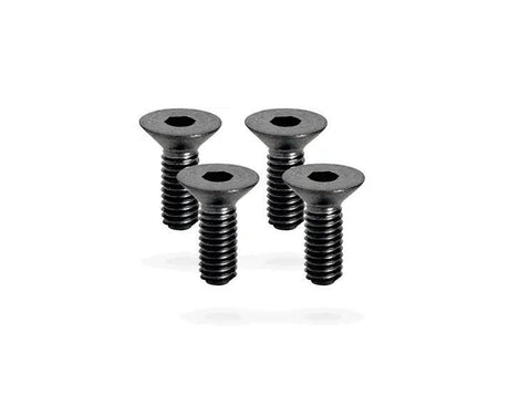 Juego de tornillos de bolas kit de tornillos de titanio para cambio trasero kolossos negro