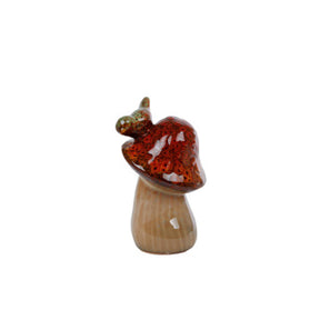Escultura seta 6x6x10 cm