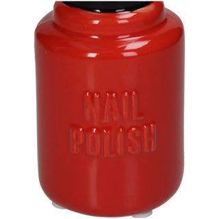 Esmalte de uñas sin marca jarrón rojo | 2 piezas