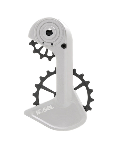 Caja de cambio de bolas sram oversize kolossos speed red axs road gris (raw)