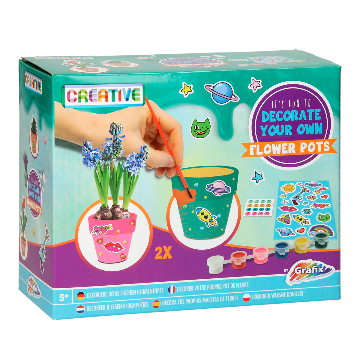 Grafix decora tus propias macetas