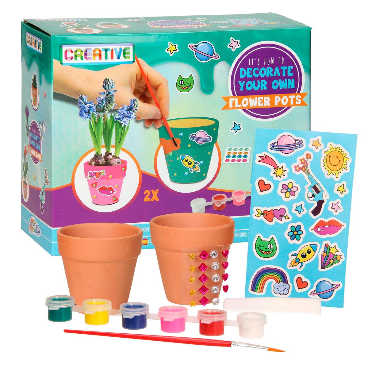 Grafix decora tus propias macetas