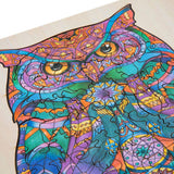 Grupo de artesanía creativa Owl Unique Wooden Puzzle, 130º.