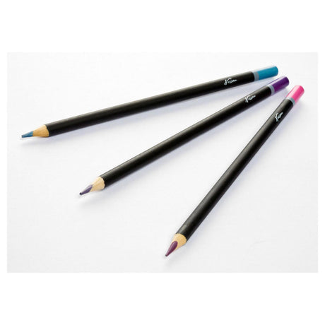 Nassau fine art lápices de colores nassau metálicos, 12 uds.