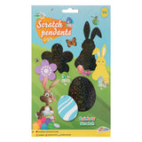 Colgantes para rascar de grupo de manualidades creativas Pascua, 9 piezas.
