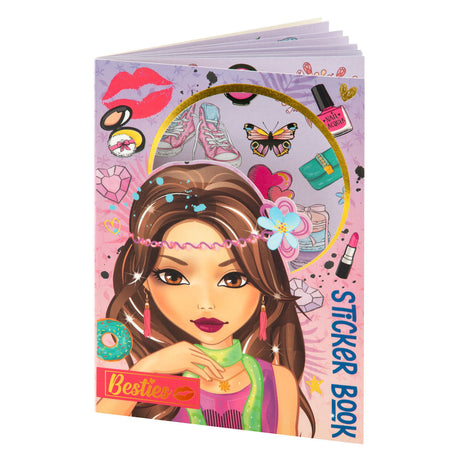 Libro de pegatinas de los mejores amigos del grupo de manualidades creativas