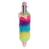 Bolígrafo Grafix multicolor arcoíris esponjoso