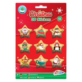 Grafix pegatinas 3D Navidad