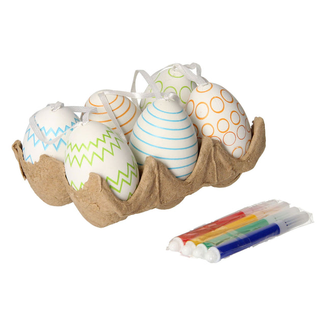 Grafix colorear huevos de Pascua con rotuladores, 6 uds.