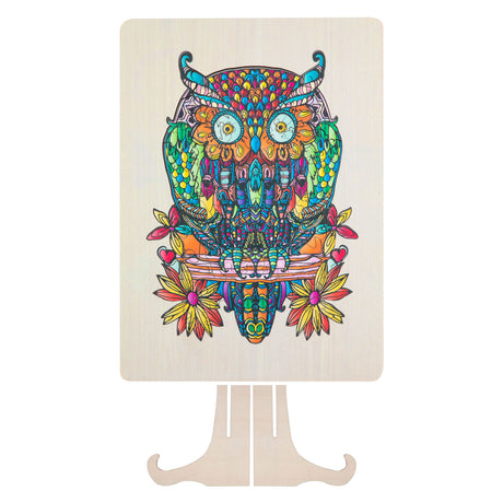 Grupo creativo de artesanía Wooden Jigsaw Puzzle uil, 133st.