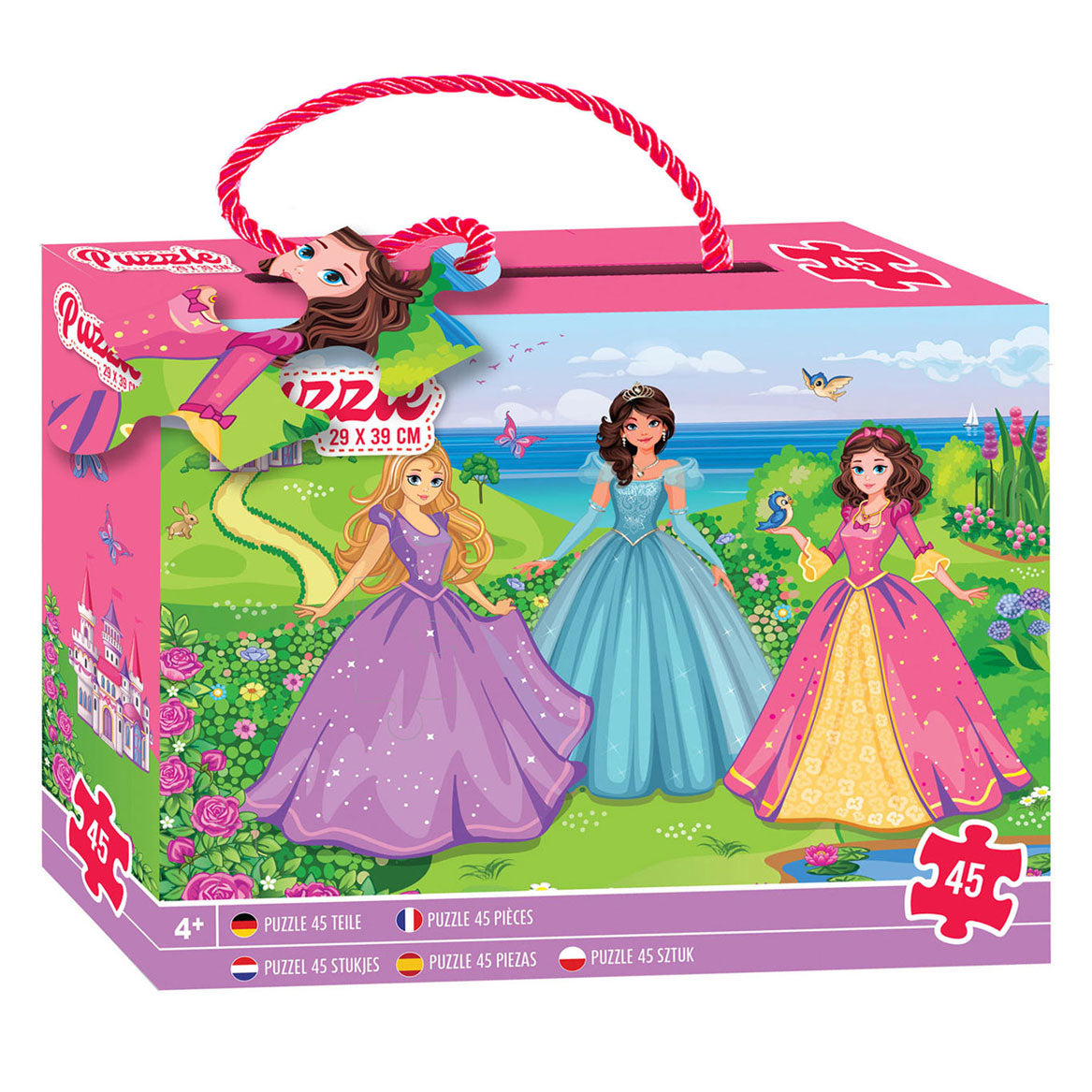 Línea creativa de artesanía Puzzle Princess, 45º.