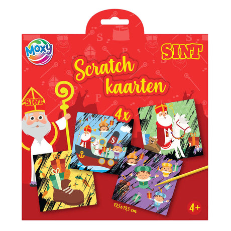 Tarjetas rasca y gana del santo 4 del grupo de manualidades creativas