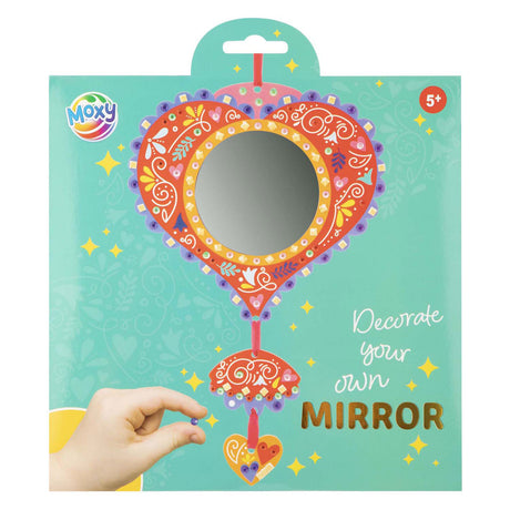 Grupo de manualidades creativas decora tu propio espejo.