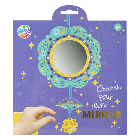 Grupo de manualidades creativas decora tu propio espejo.