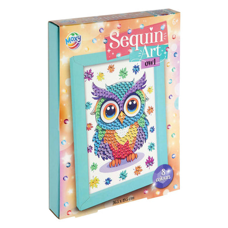 Grupo de manualidades creativas crea tu propio juego de manualidades con lentejuelas de animales, 8 colores