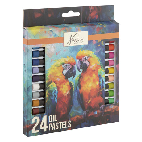Pintura al óleo pastel para grupo de manualidades creativas, juego de 24