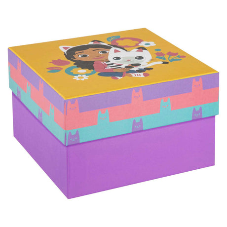 Caja de regalo de lujo del grupo de manualidades creativas gabby.