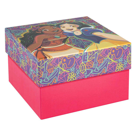 Caja de regalo de lujo para grupo de manualidades creativas Princesas Disney