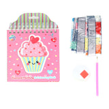 Moxy diamond painting kleurboek 16x16cm assorti
