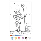Creative craft group club van sinterklaas canvas a4