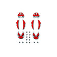 Sidi mtb sole srs carbon-ground gris rojo | 45-48