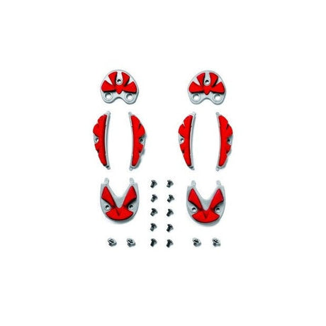 Sidi mtb sole srs carbon-ground gris rojo | 45-48