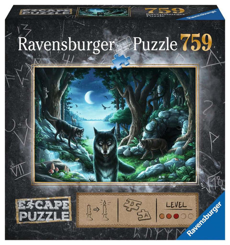 Ravensburger escape puzzle 7 maldición de los lobos - 759 piezas