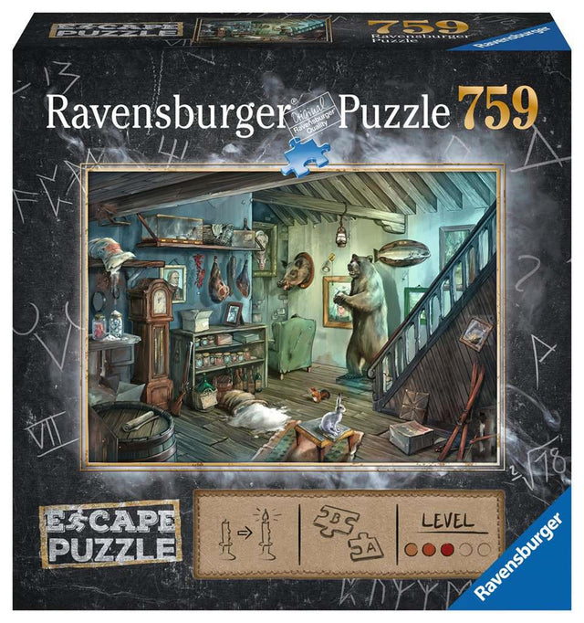 Ravensburger puzzle escape 8 sótano prohibido 759 piezas