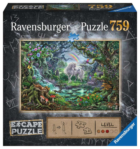Ravensburger puzzle escape 9 unicornio 759 piezas