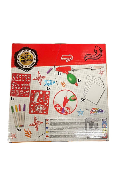 Rotulador 2 en 1 Grafix airbrush fun