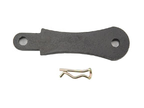 Placa de bloqueo del parabrisas para Yepp Mini Aluminio Negro