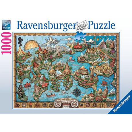 Ravensburger puzzle 1000 piezas misteriosa Atlántida