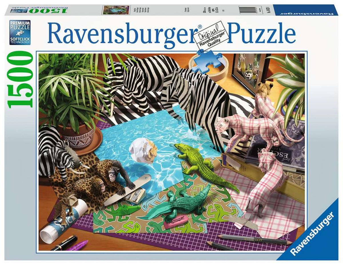 Ravensburger puzzle origami aventura 1500 piezas