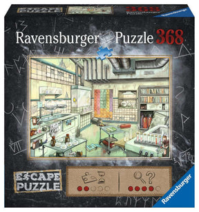 Laboratorio de química del rompecabezas de escape Ravensburger