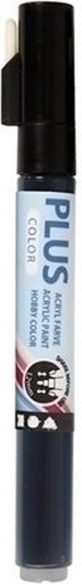Marcador de color Creotime plus 1-2 mm - negro
