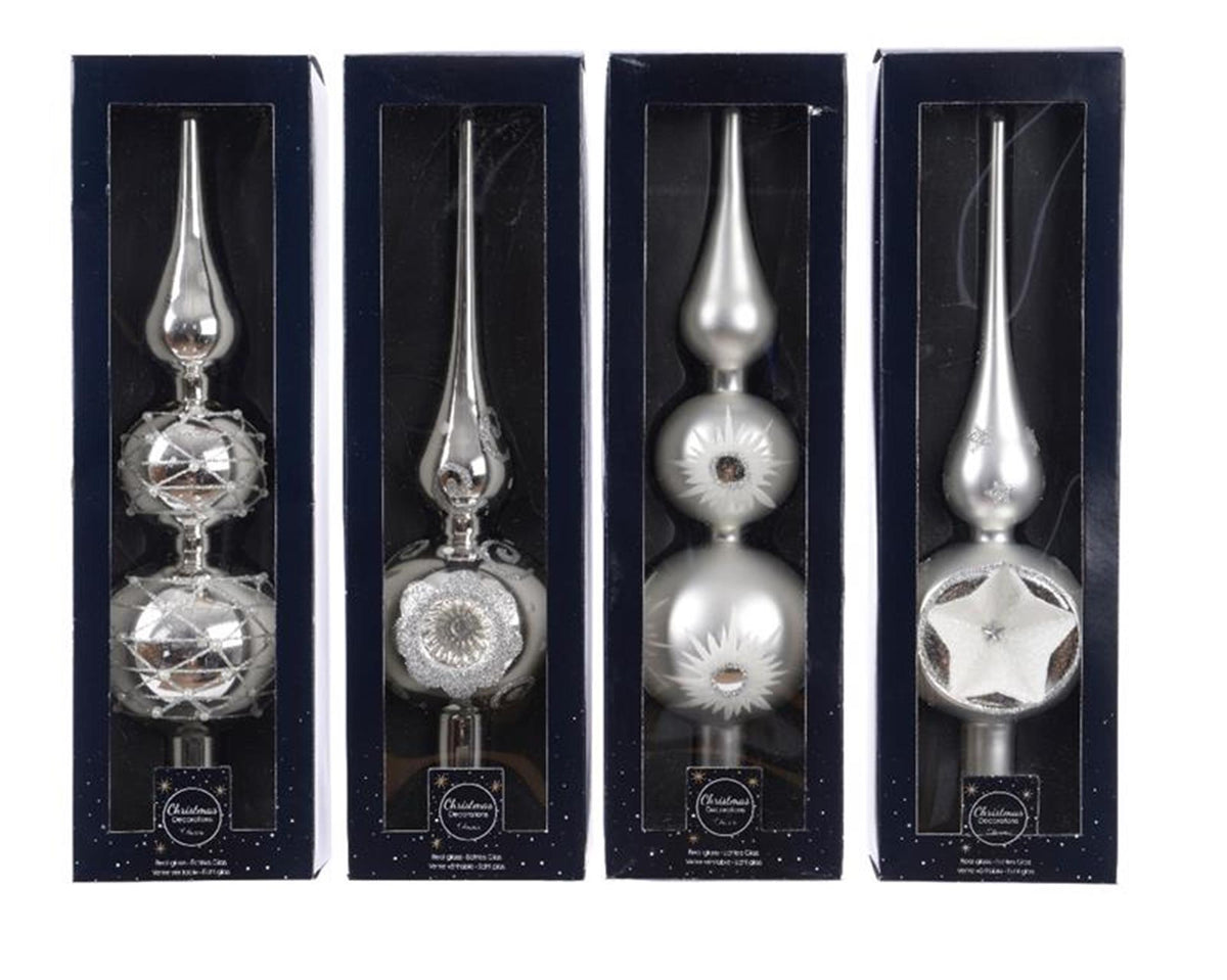 Decoris pico cristal plata 31cm
