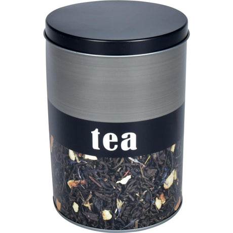 Excelente lata para almacenamiento de artículos para el hogar, café, té, azúcar, ã˜10,5xh15cm