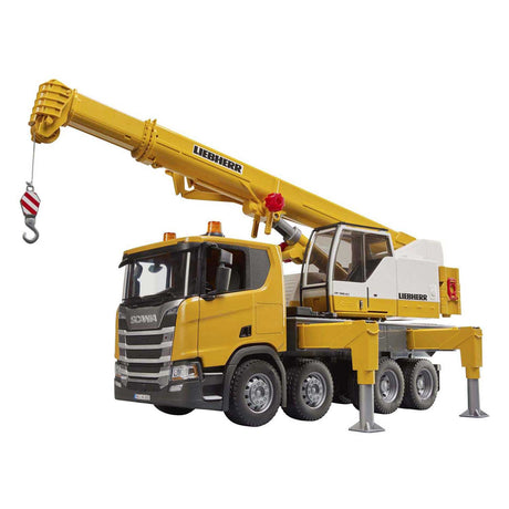 Camión bruder 3571 scania 560r liebherr grúa con camión
